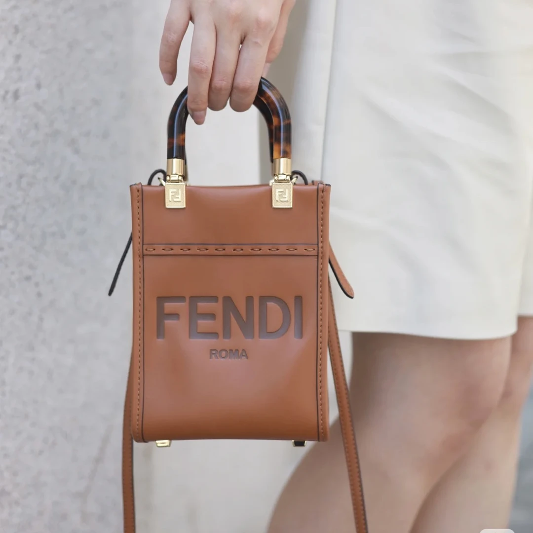 95新 FENDI/芬迪 芬迪/98新/单肩包/ST081109/mini sunshine琴谱