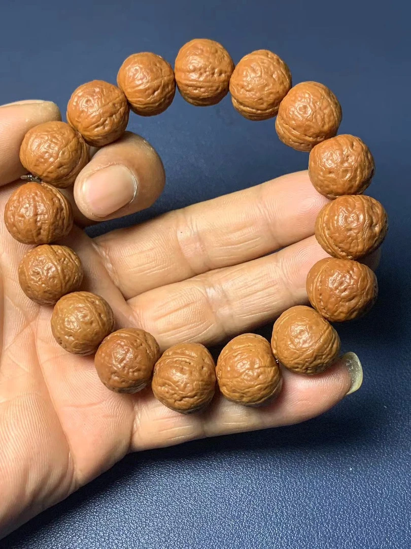 精品野生秋子手串16+盘手串有多上头