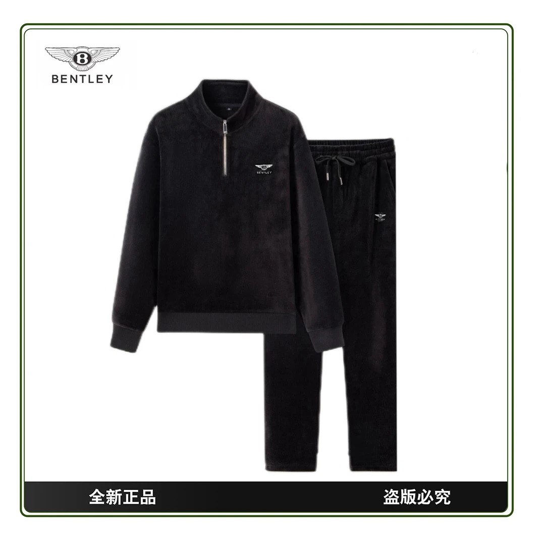 BENTLEY/宾利2024新款进口灯芯绒复合发热奥粒绒秋冬休闲套装-Q10