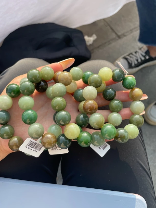 天然和田玉手串卡16（多样性发货只发其一）