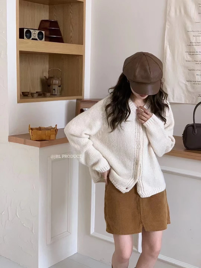 【咩咩001-100】时尚秋冬百搭针织毛衣