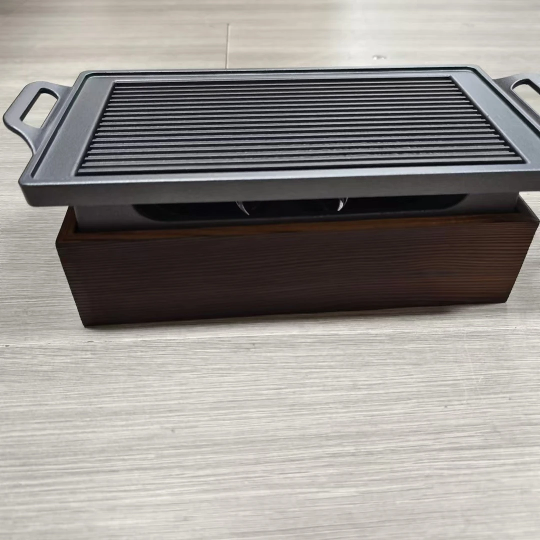 商用精品木质碳烤加热炉