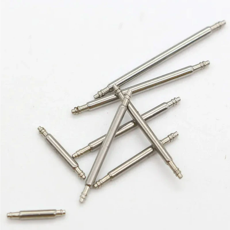 手表配件表带表盘连接轴半钢生耳表耳弹簧表柱套装送拆装表带工具