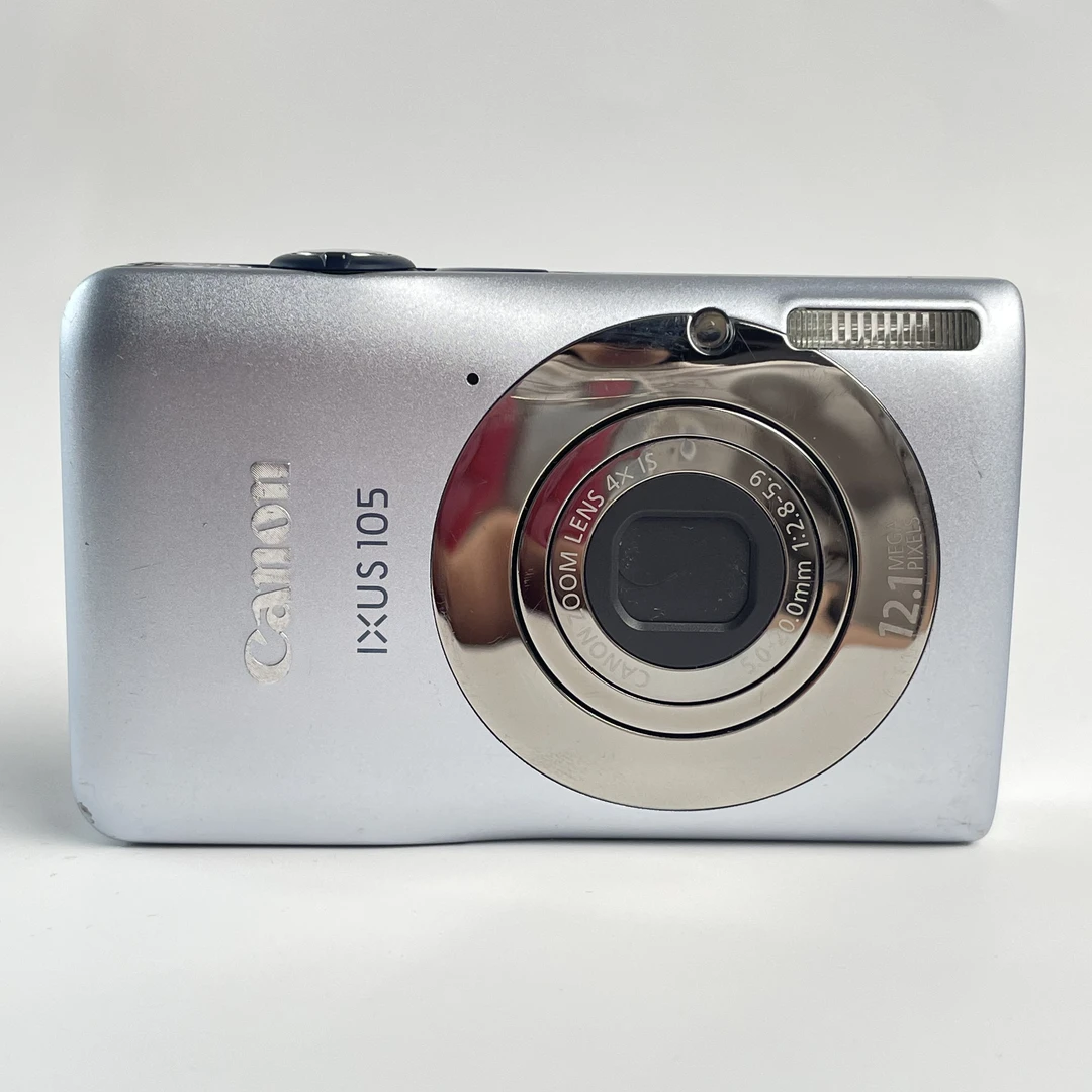 95新 Canon/佳能 ixus105福利款银色1210万像素4倍变焦复古ccd