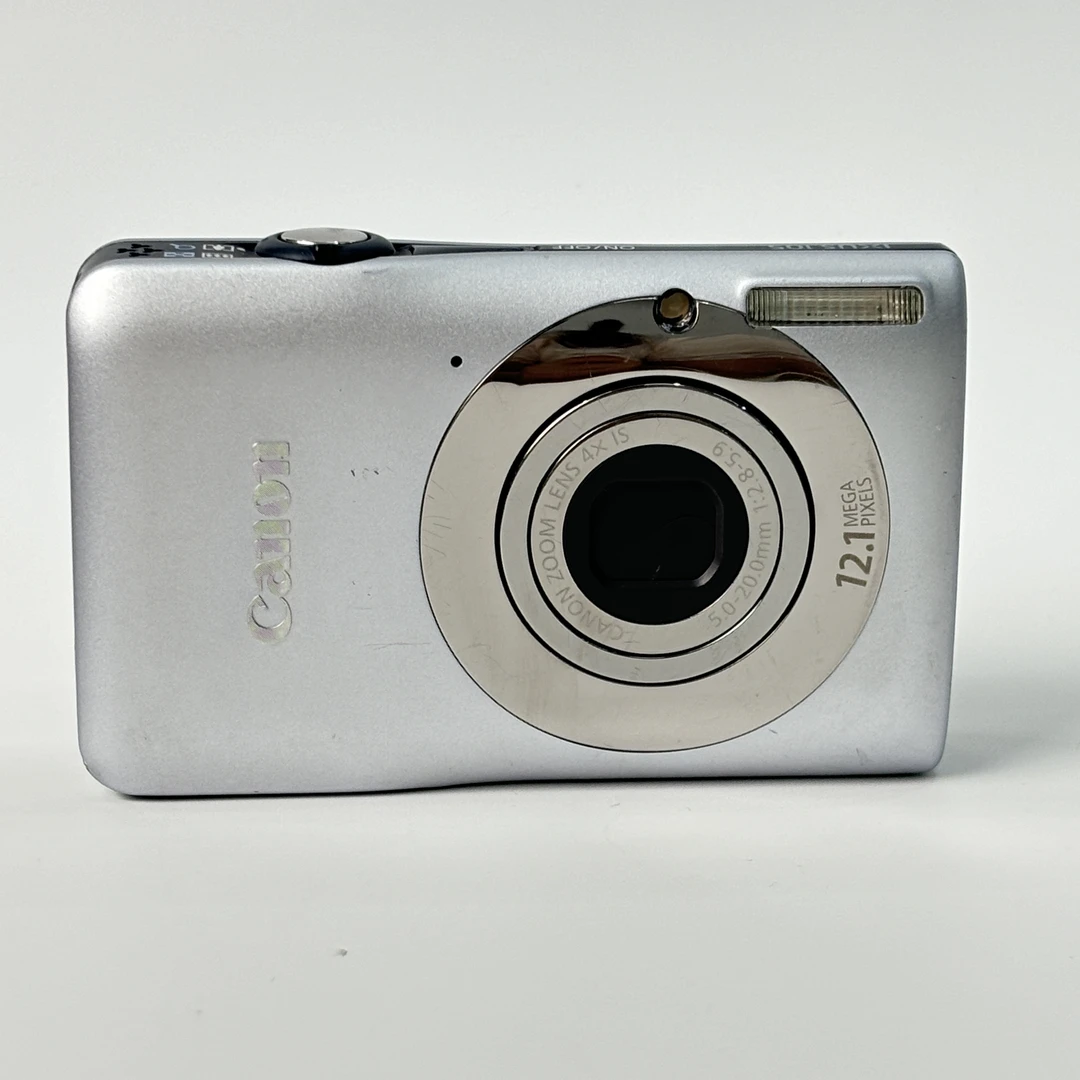 95新 Canon/佳能 ixus105银色1210万像素4倍变焦复古ccd数码相机