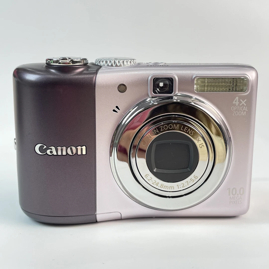 95新 Canon/佳能 a1000粉色1000万像素4倍变焦复古ccd数码相机