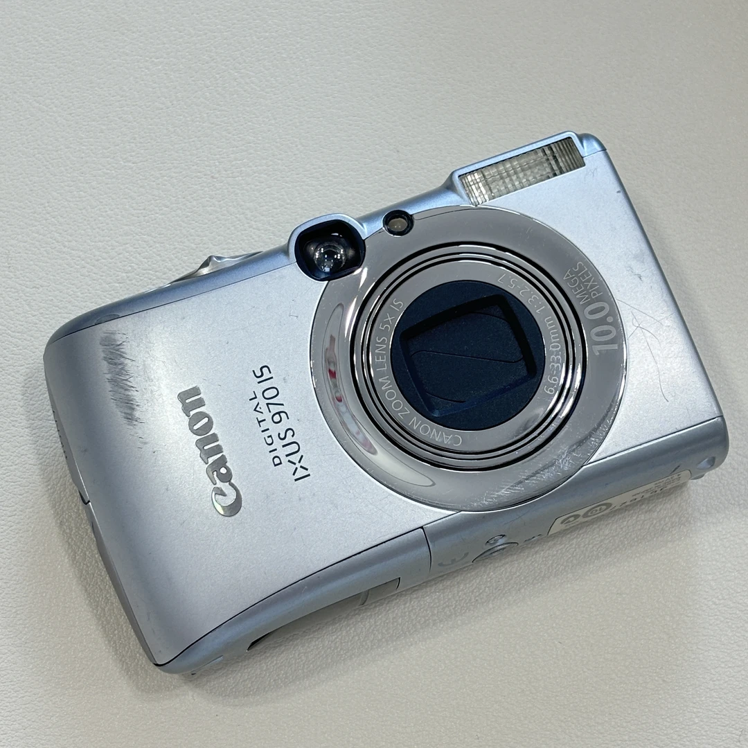 9新 Canon/佳能 ixus970银色1000万像素5倍变焦复古ccd数码相机