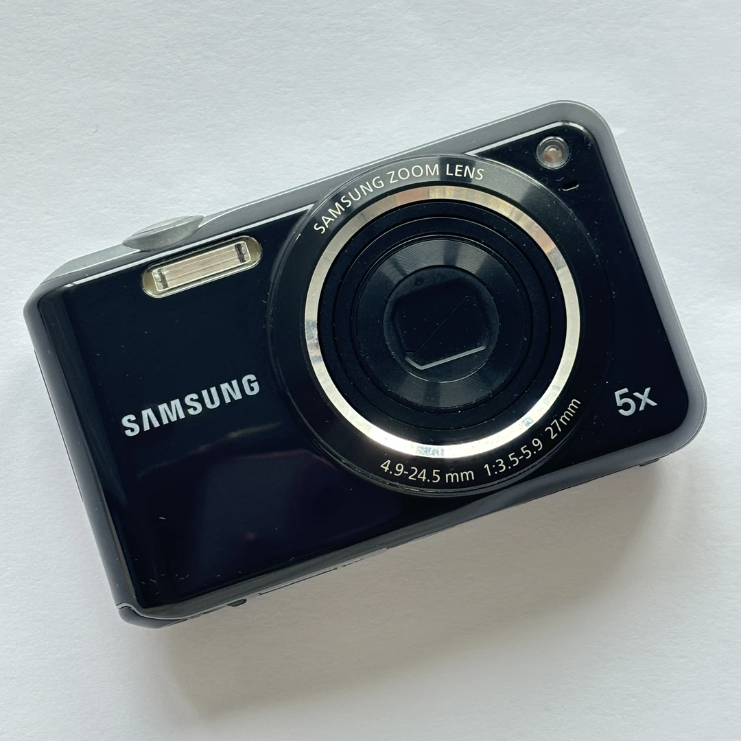 95新 Samsung/三星 es65黑色1020w像素5倍光学变焦复古ccd相机