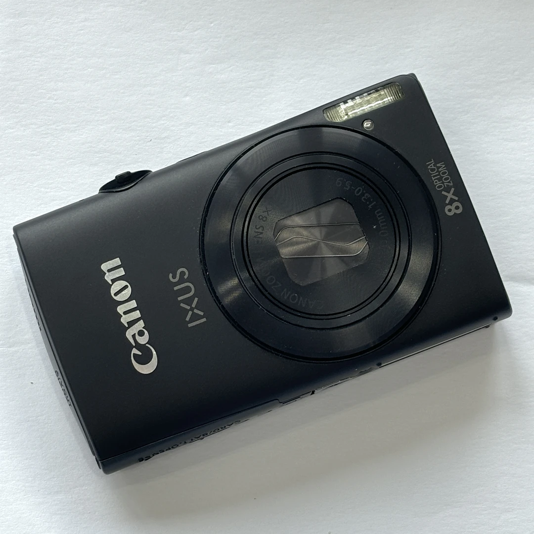95新 Canon/佳能 ixus230黑色1210w像素8倍光学变焦复古ccd相机