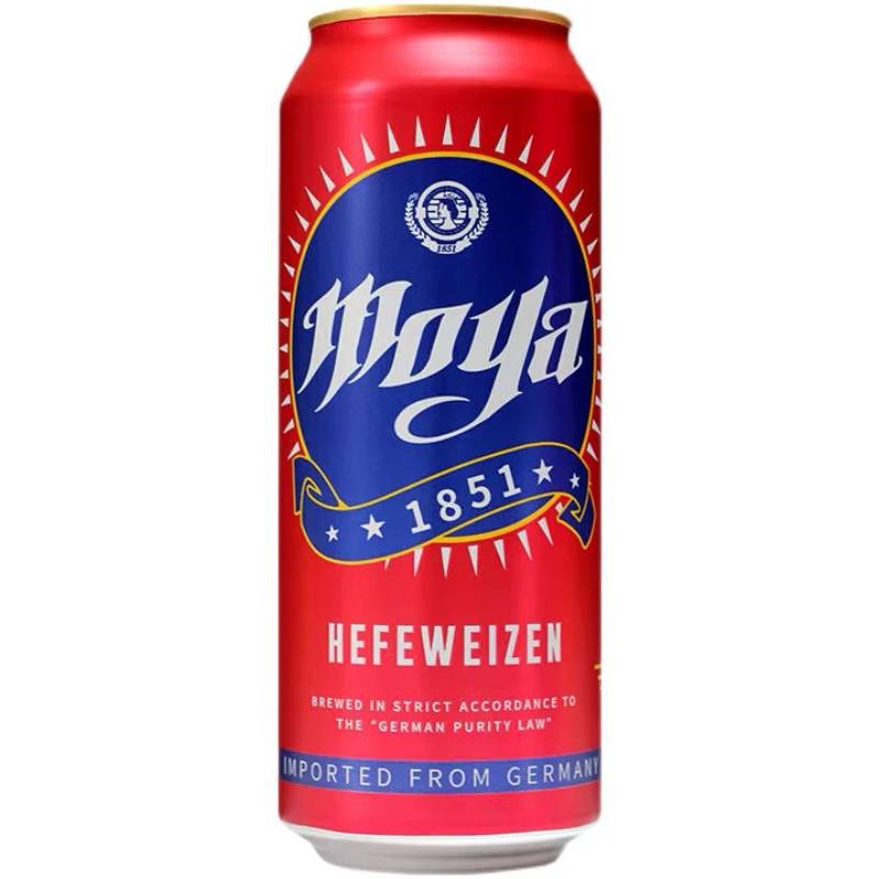 德国摩雅精酿小麦白啤酒500ml（1瓶）酒精度5.3度，25年11月到期