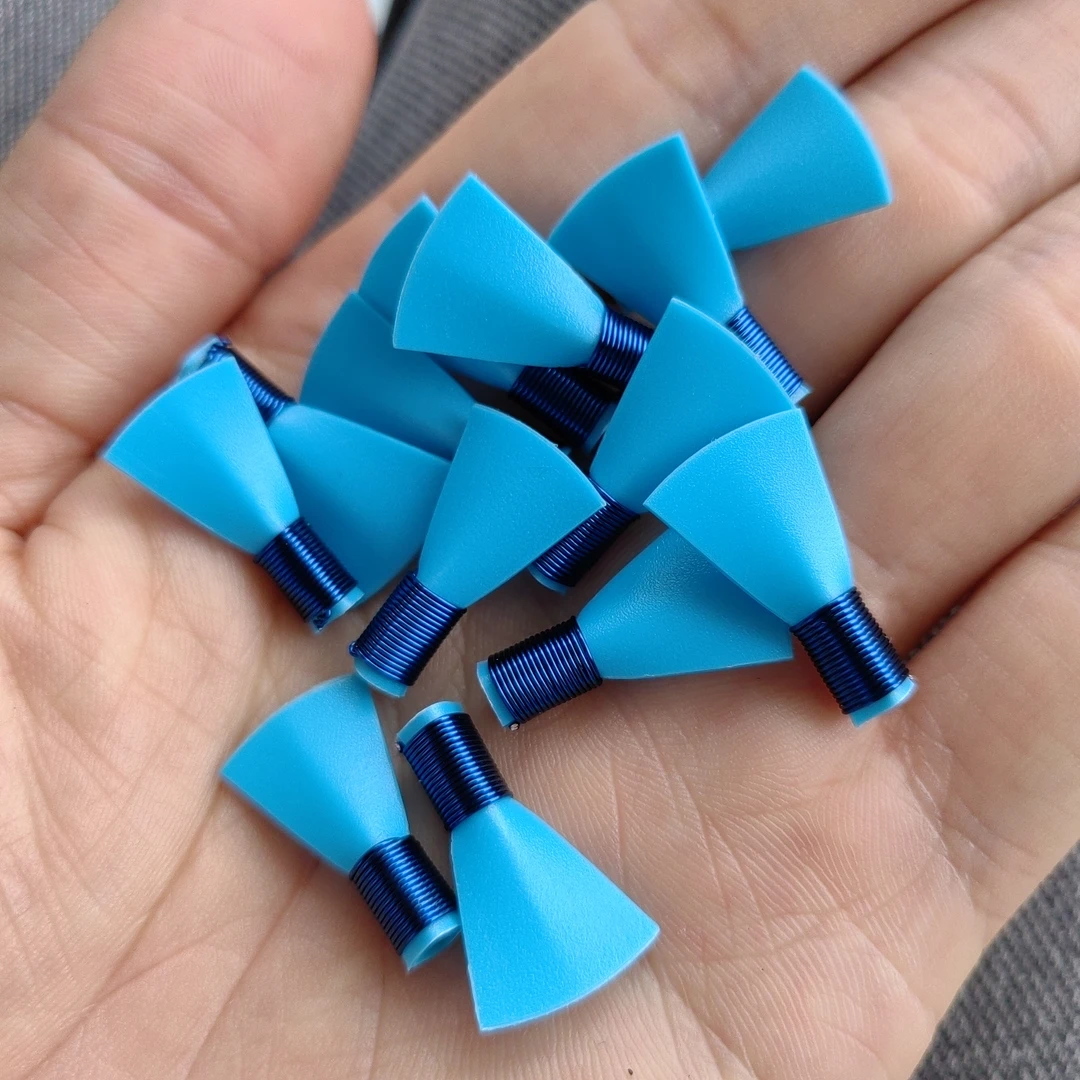 蓝色精修唢呐哨片5个装+盒子 专业唢呐哨片免修唢呐哨片树脂塑料