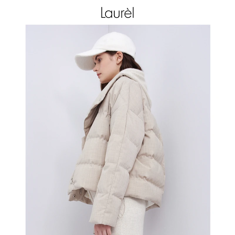 【冬姐精选】Laurel秋冬时尚个性简约大气通勤羽绒服女LWL334L00700