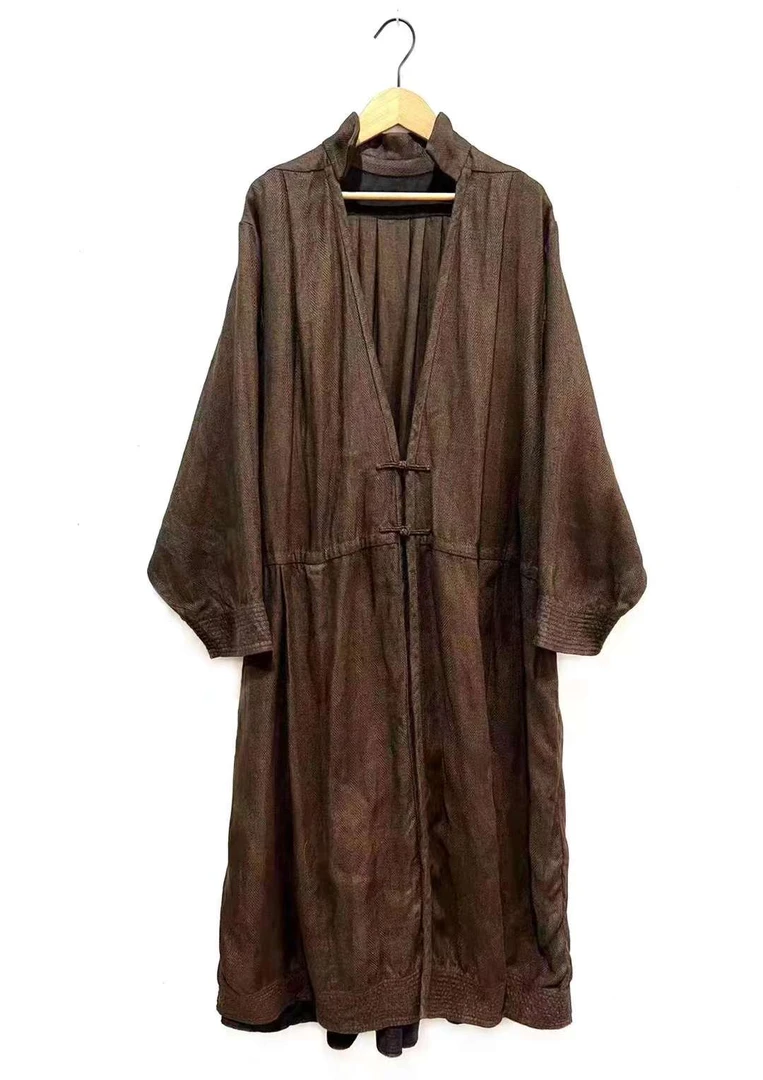 左岸迷香 连衣裙 Z23FW5008 小众文艺 复古气质 原创设计 百搭