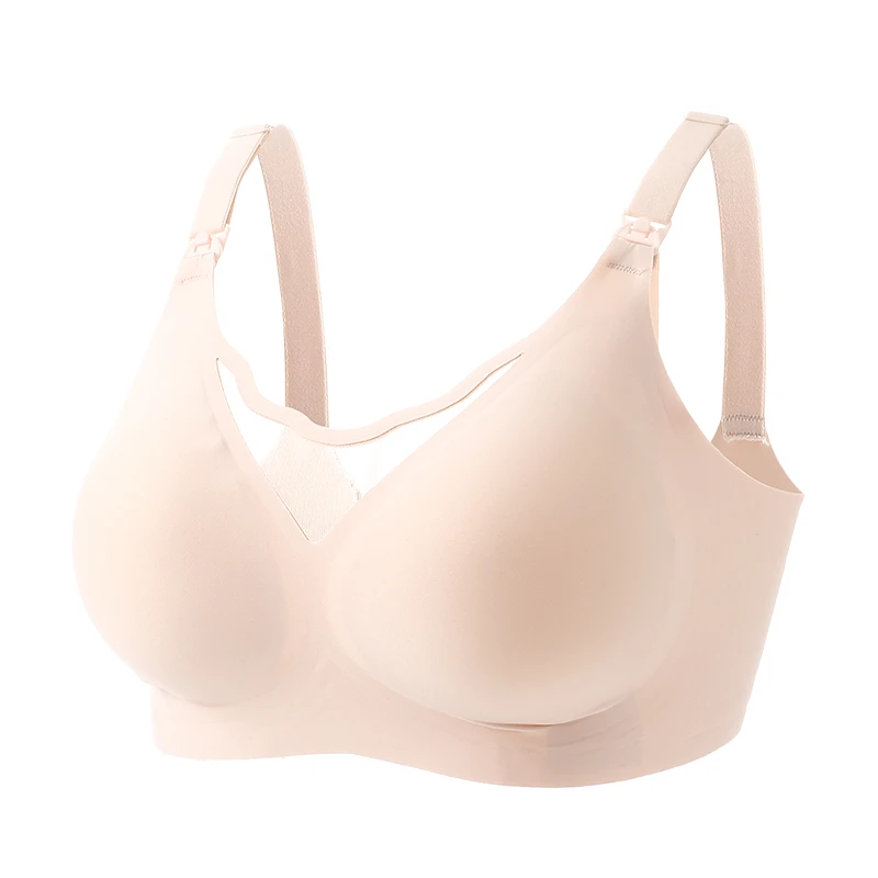 新款哺乳内衣孕期专用孕妇文胸性感防下垂聚拢产后喂奶哺乳文胸薄