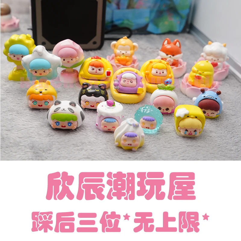 大鱼吃小鱼【拆袋】正版新品盲盒萌动星球潮玩可爱摆件手办礼物