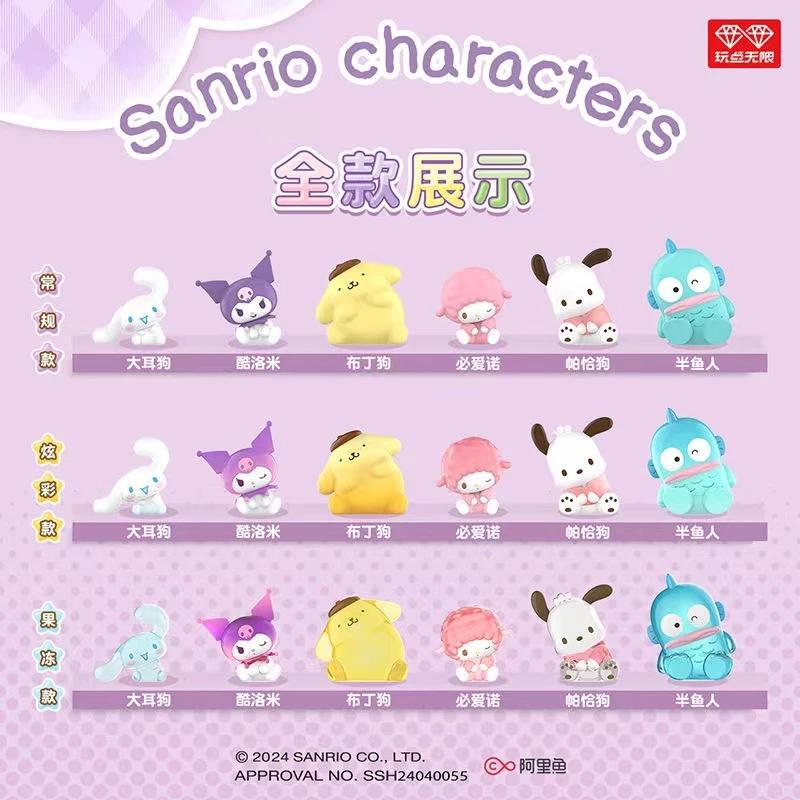 【强娶玩法】玩点无限三丽鸥歪头糖果粒潮玩盲盒（瓜）