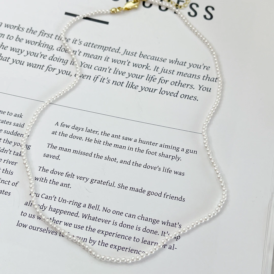 芽怼怼(高高) 项链 3052  2mm