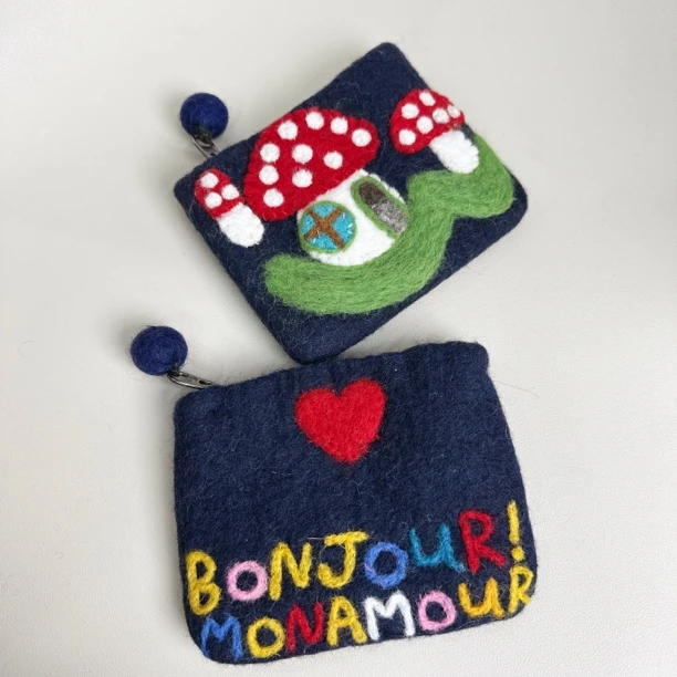 芽怼怼(高高) 包包 蘑菇/爱心