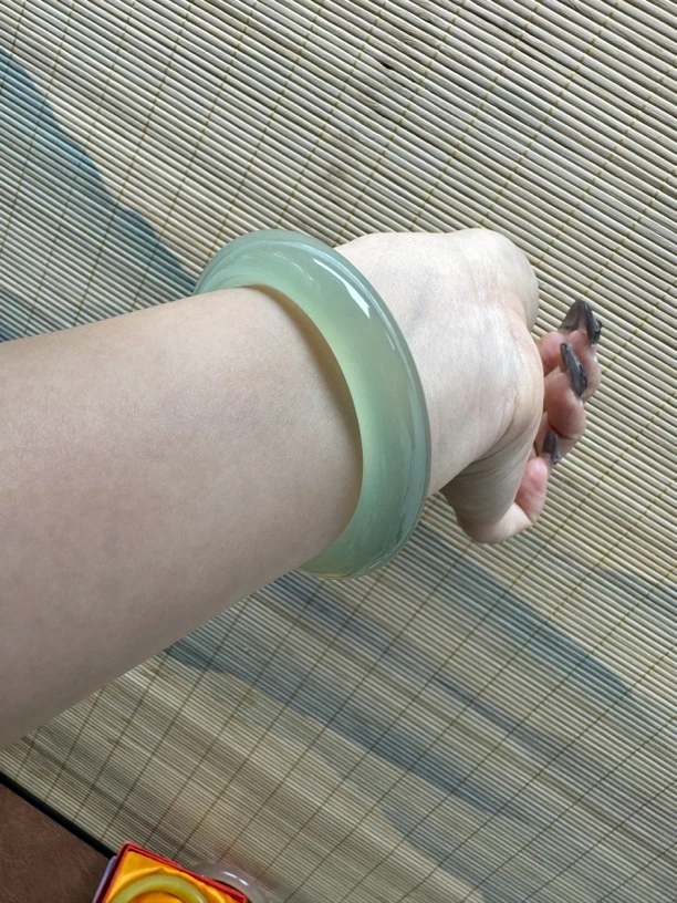 岫玉手镯圈口对照图（勿拍）