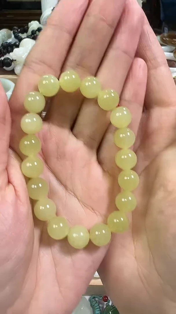 【闪购商品】和田玉（黄玉）黄玉手链未镶嵌手链