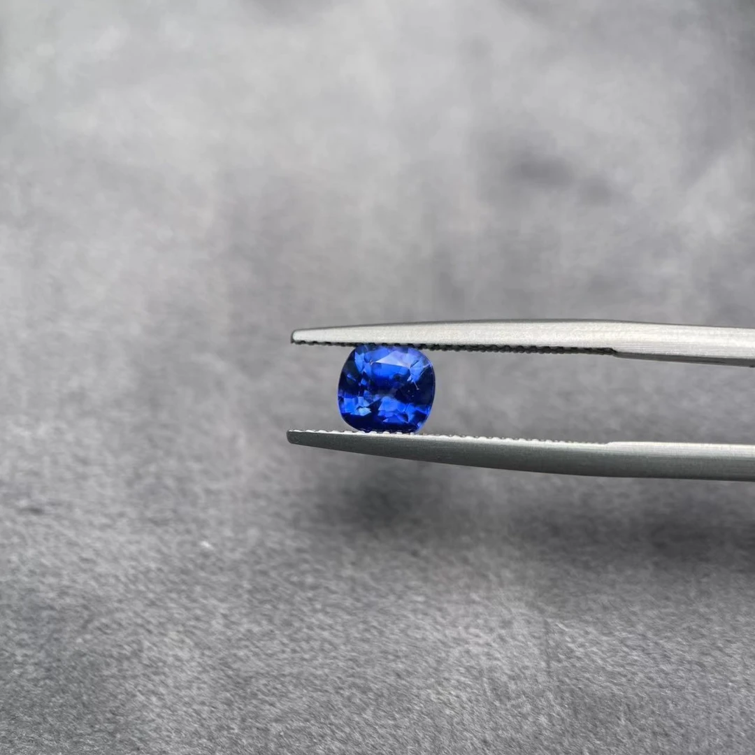 3907-14/皇家蓝蓝宝石垫型-1.63ct