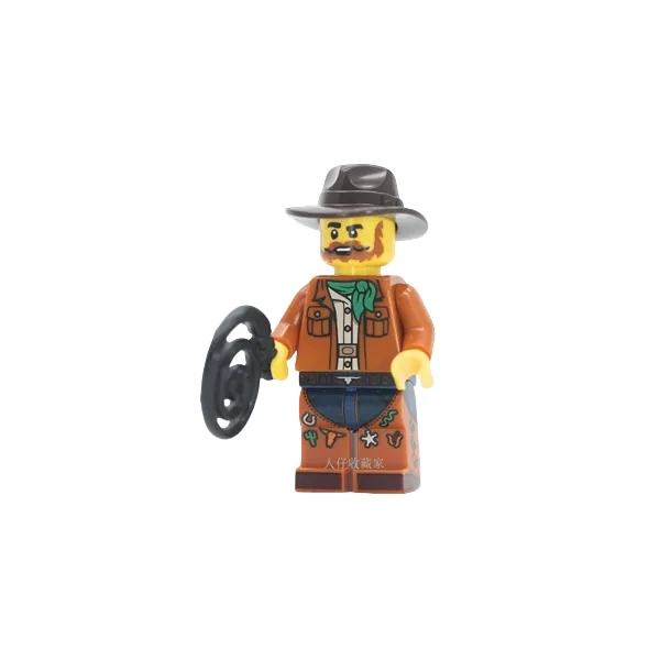 正品 bam 自组人仔 2024夏季 西部牛仔 全新未拼ak