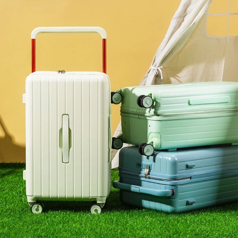 【宽拉杆】行李箱女拉杆箱男静音26寸静音轮旅行密码小皮箱子