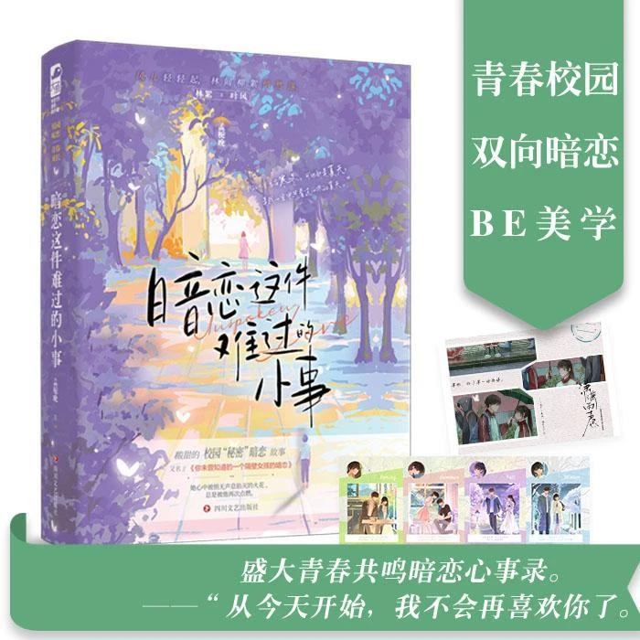 印特签版 暗恋这件难过的小事 双向暗恋文校园爱情be文言情小说