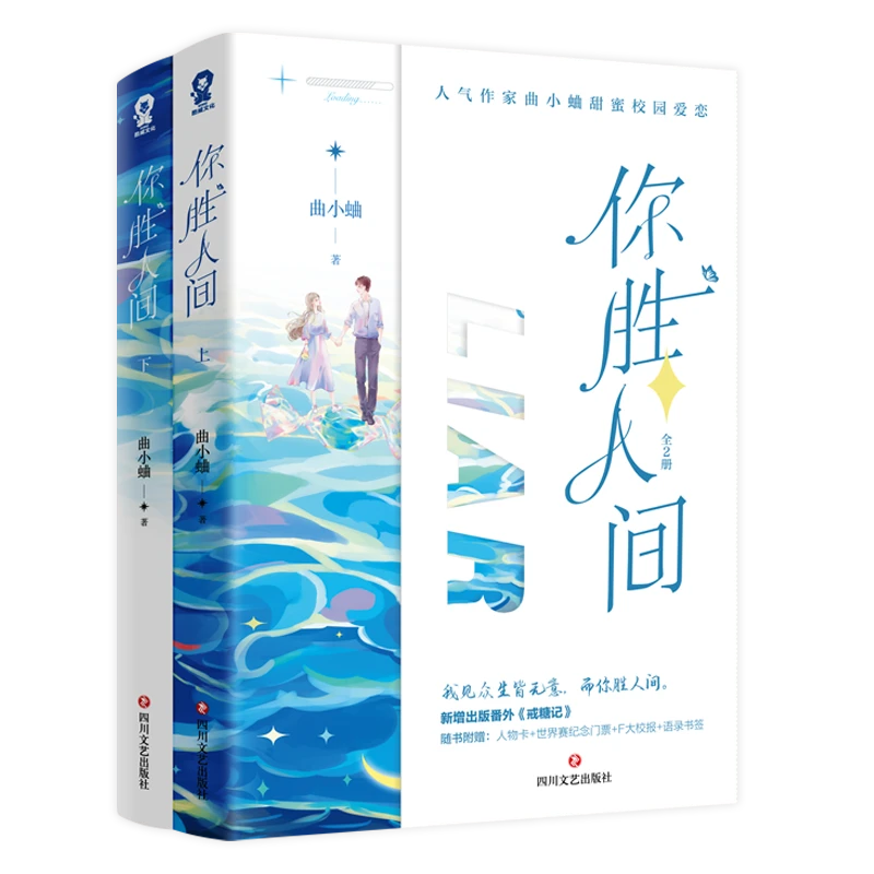 博库 《你胜人间》（全2册） 书籍 正版图书推荐 四川文艺出版社