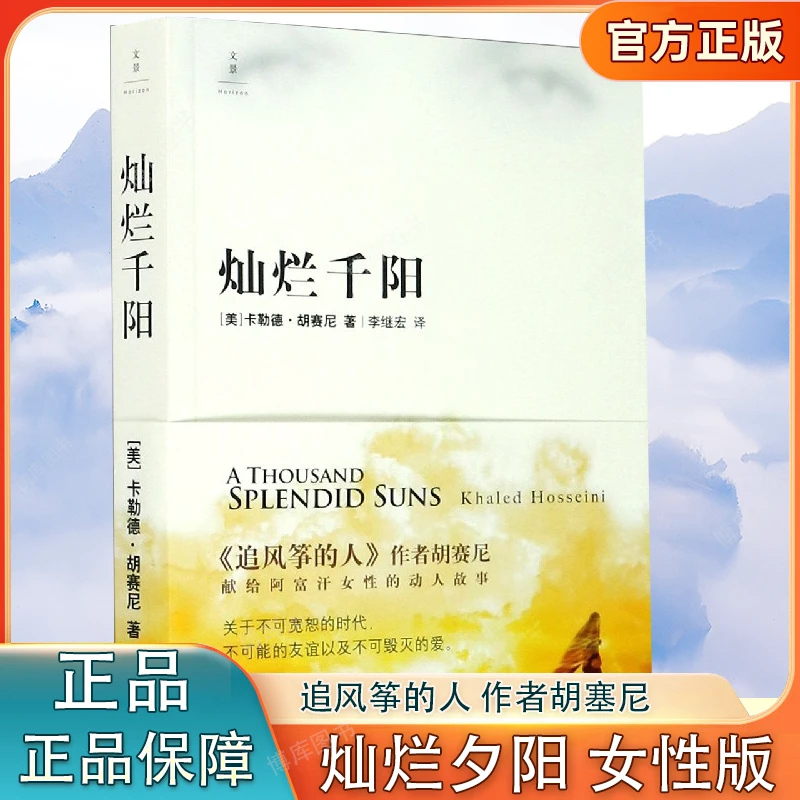 灿烂千阳 群山回唱追风筝的人胡赛尼体现不可宽恕时代的当代文学