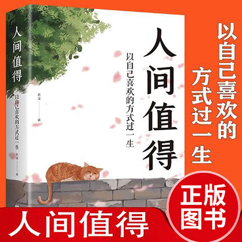 【人间值得】以自己喜欢的方式过一生 人生正能量成长心灵疗愈书籍