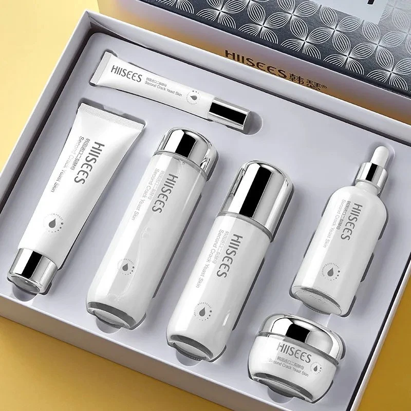 二裂酵母保湿滋润六件套正品补水保湿提亮滋养亮肤水嫩保湿套盒