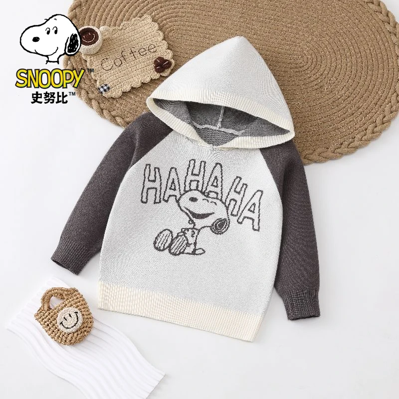 SNOOPY/史努比99118帽子套头保暖春秋新款可爱中大童男童宝宝