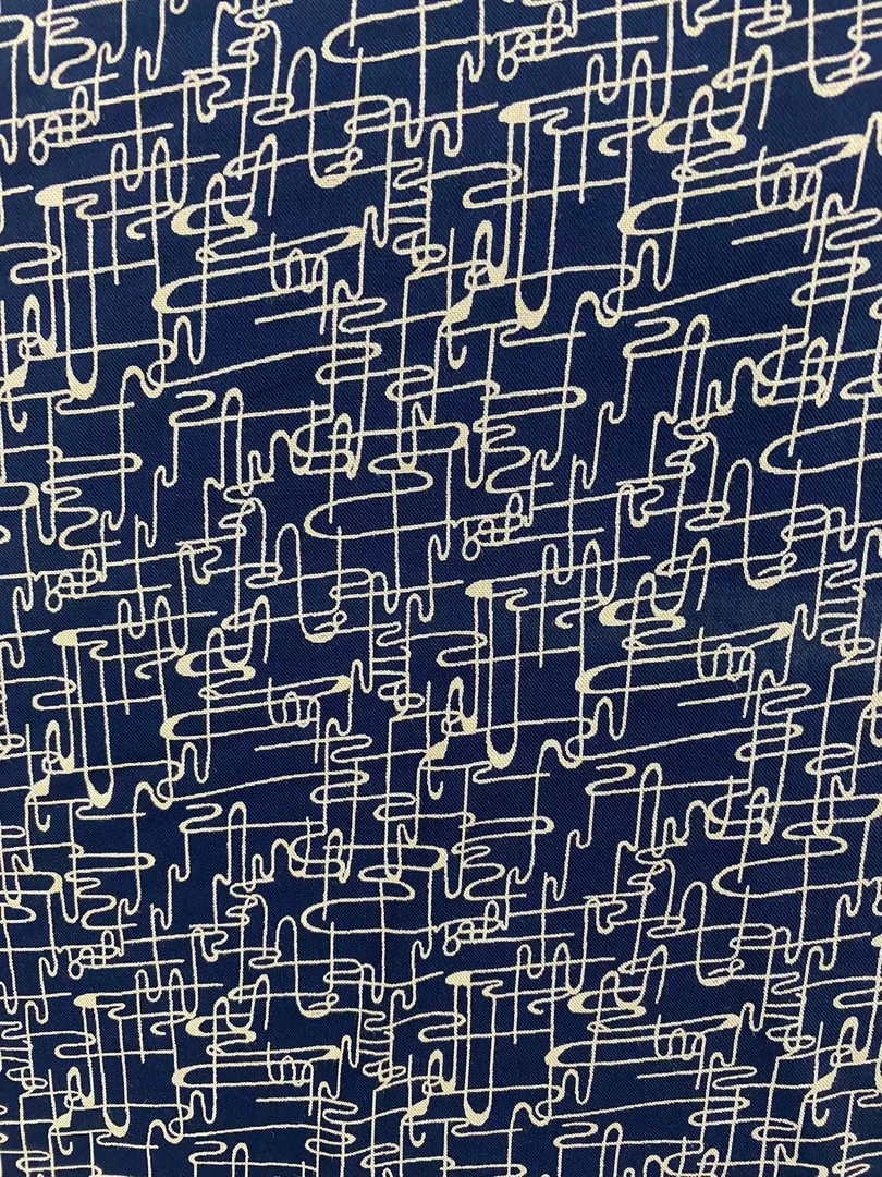 【一品】雕印棉绸服装连衣裙面料