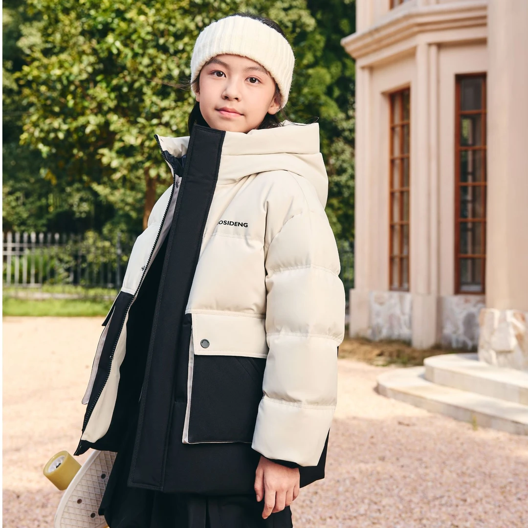 波司登2024冬季新款童装时尚羽绒服T40143860DY