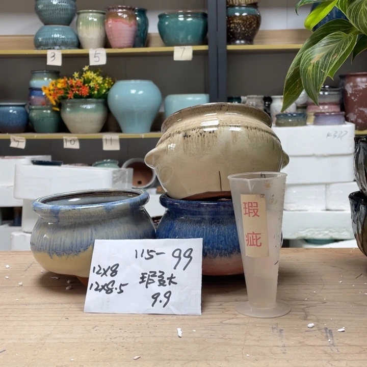 紫砂花盆多肉花盆微瑕99