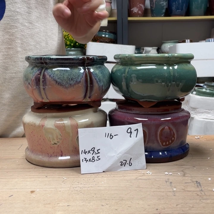 紫砂花盆多肉花盆微瑕97