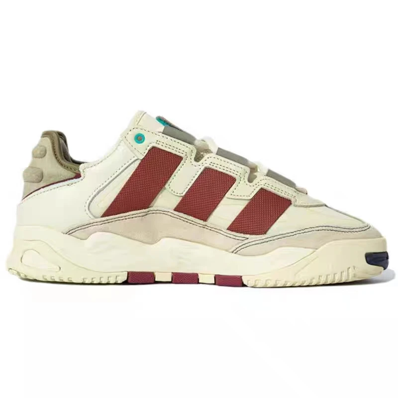 Adidas阿迪达斯三叶草男女耐磨防滑运动休闲老爹鞋奶包鞋ID4088