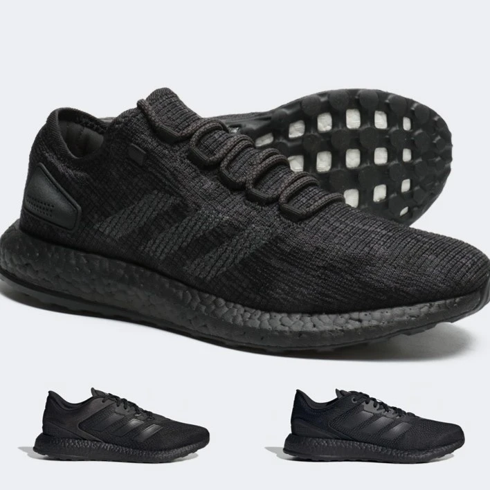 阿迪达斯PureBOOST男子运动休闲减震透气轻便跑步鞋CM8304 跑鞋