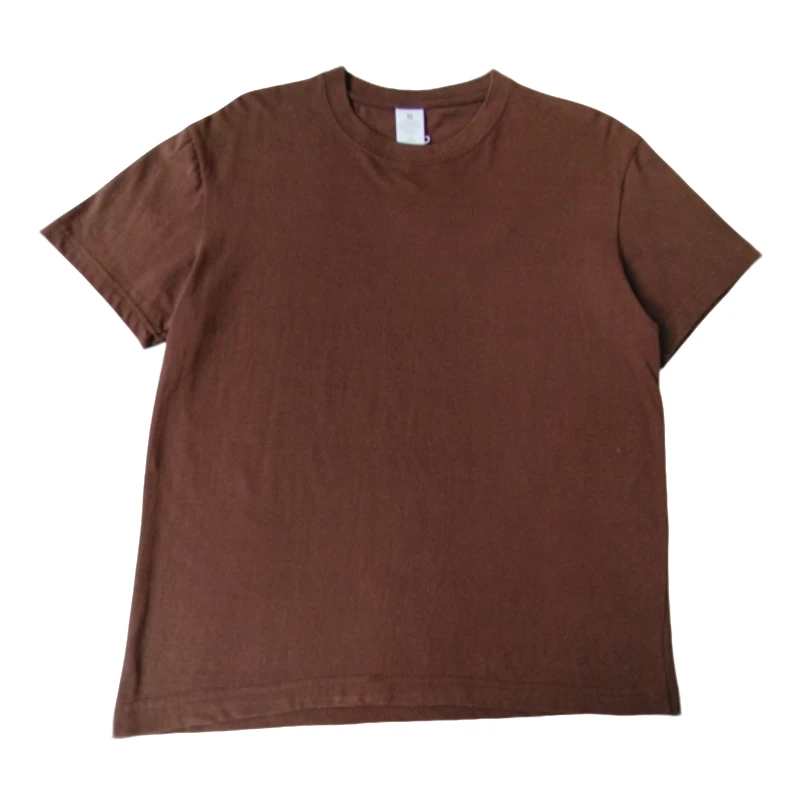 男士百搭纯棉.纯色T恤高考毕业季男款针织休闲夏季半袖简约圆领