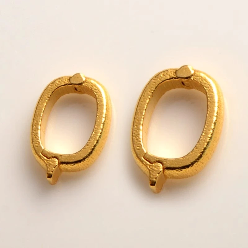 扣头扣搭扣连接扣配饰时尚古法diy小众饰品配件百搭简约复古方形