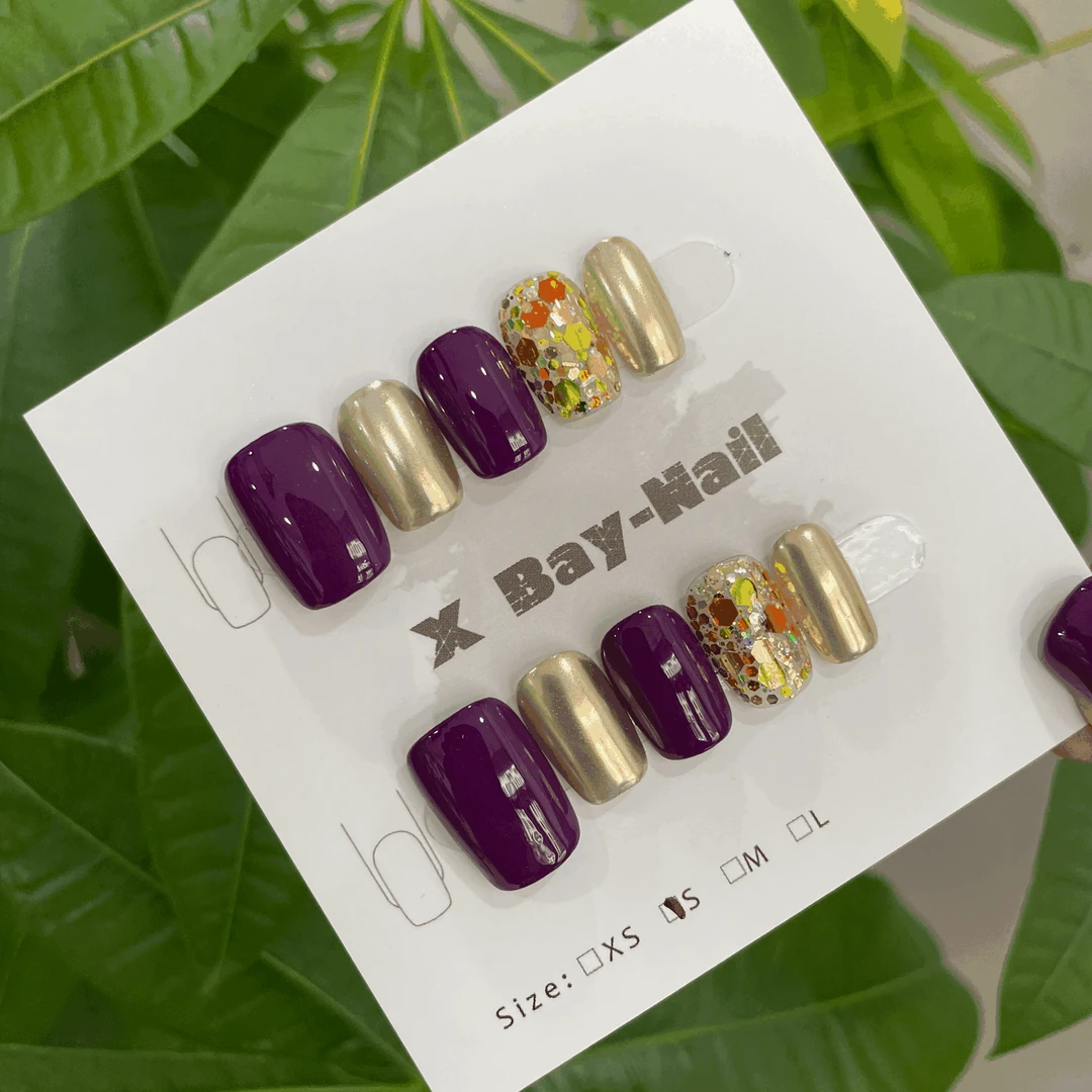 「西棠」X Bay-Nail设计丨纯手工定制穿戴甲/拆卸美甲短甲小众高级