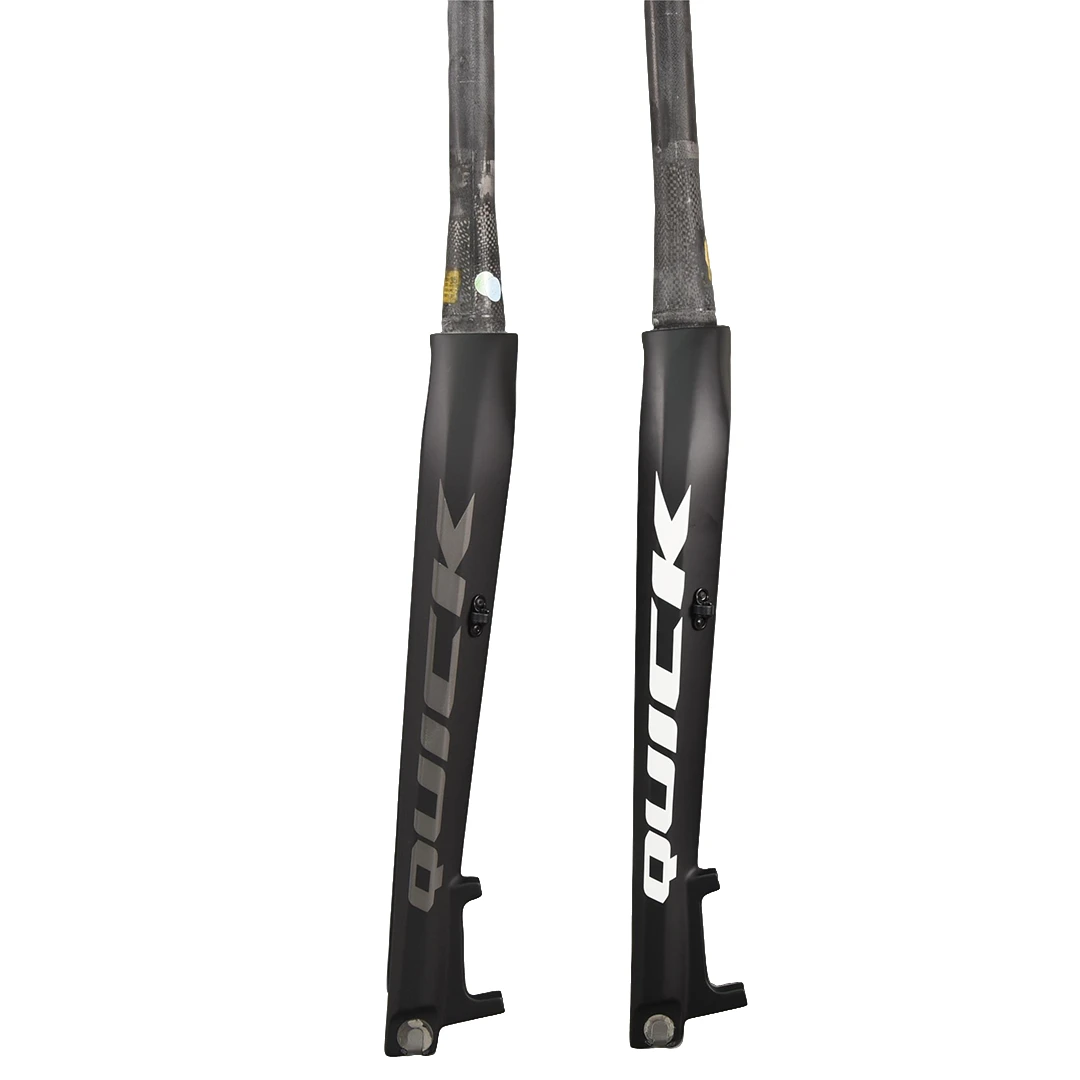 QUICKANYONECANRACEQUICK快客全碳山地硬叉兼容27.5/29