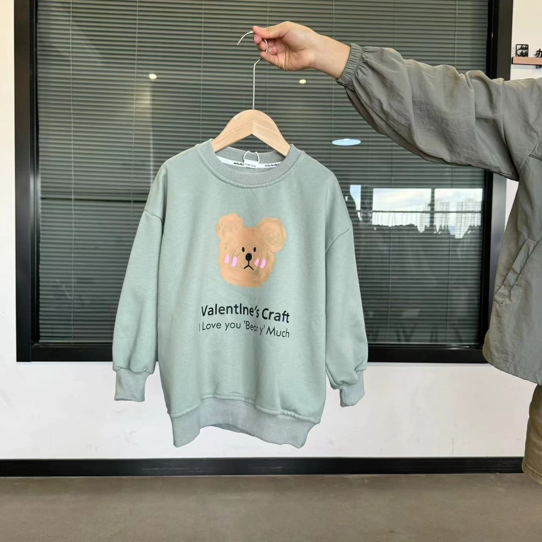 现货  2024秋季儿童男童女童休闲时尚卫衣1086012