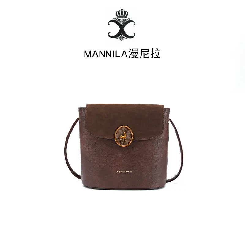 MANNILA/漫尼拉时尚休闲百搭女士单肩包包斜挎小包包女气质女包