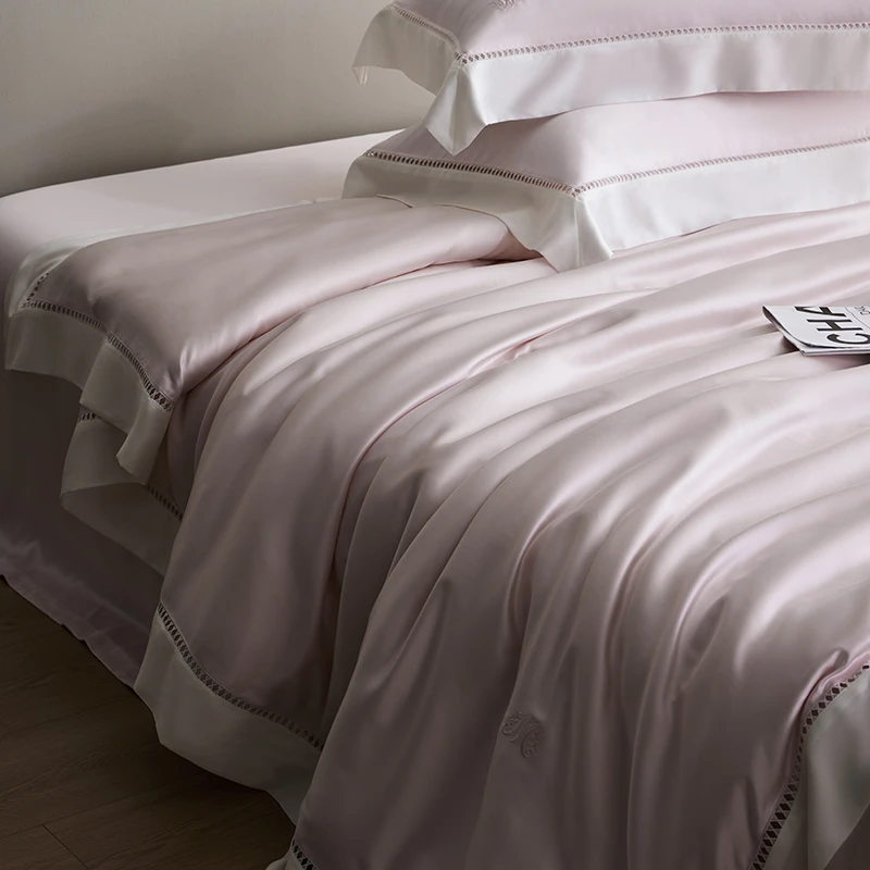 2024新款100支股线天丝四件套-贝加尔湖畔-高档礼盒装包装