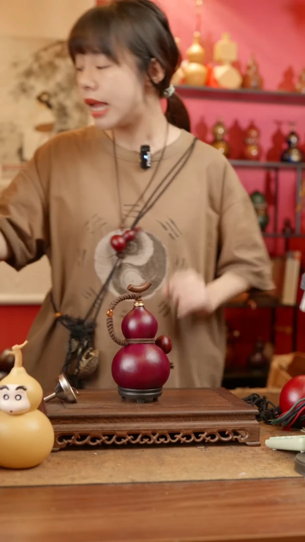 【闪购商品】115号精品天然大漆工艺防渗内胆酒葫芦~