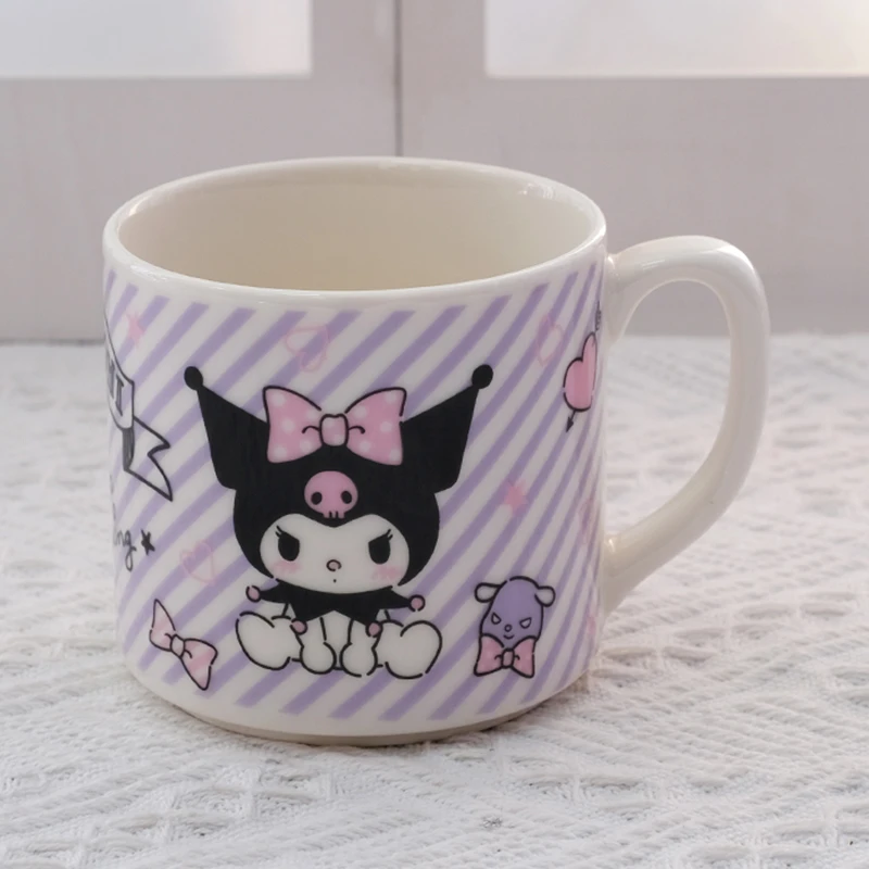 TKB卡通库鲁米陶瓷杯马克杯早餐杯牛奶杯咖啡杯办公室随手水杯子