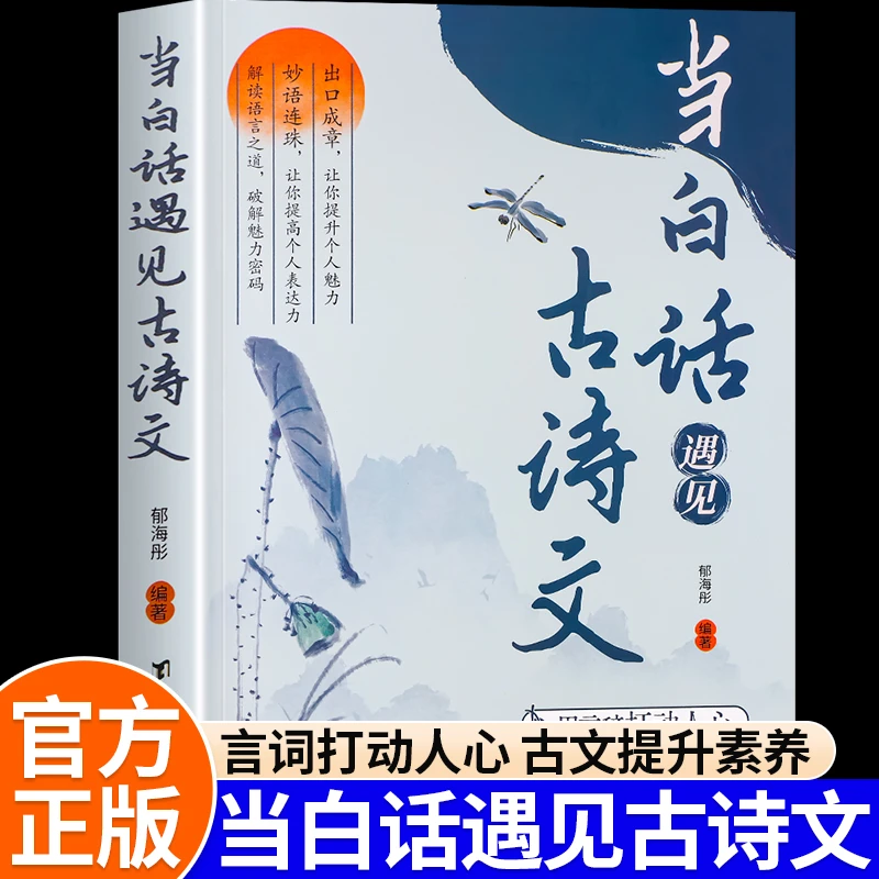 当白话遇见古诗文正版书籍 腹有诗书气自华提升写字技巧语言魅力