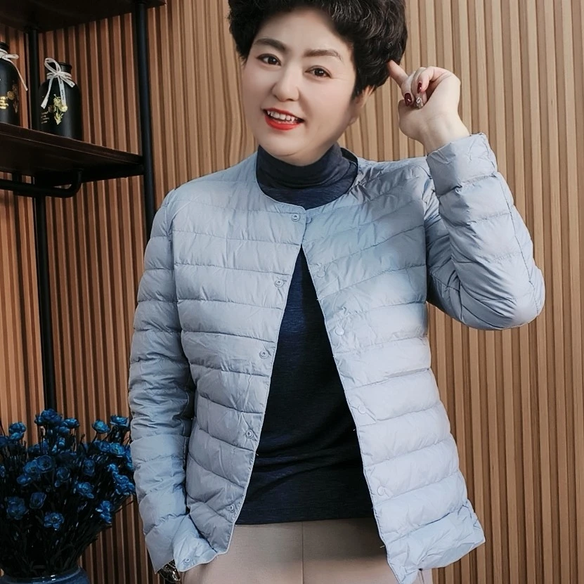 【己开价】新款轻薄羽绒服内胆修身时尚可变V领领短款秋冬可内穿